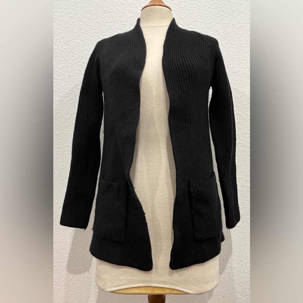 Ellen Tracy‎ Casual Ribbed Open Front Cardigan